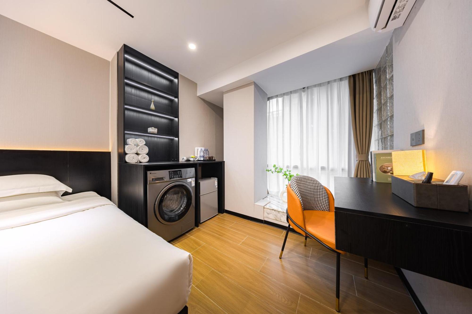 Yu Manju High-Floor Huge-Screen Audiovisual Hotel-Guangzhou Tower Zhujiang New Town Sports West Road Branch Bagian luar foto