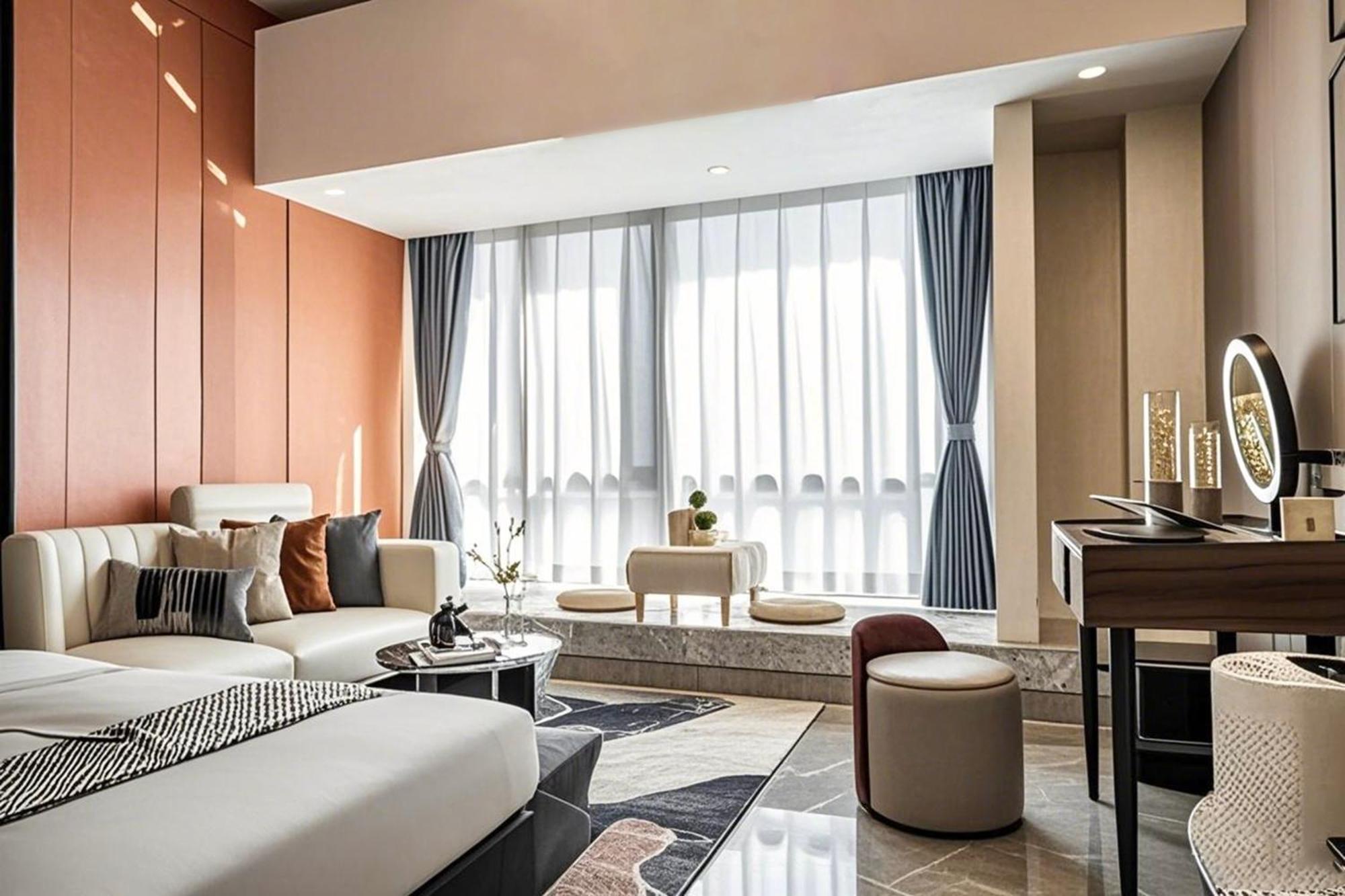 Yu Manju High-Floor Huge-Screen Audiovisual Hotel-Guangzhou Tower Zhujiang New Town Sports West Road Branch Bagian luar foto